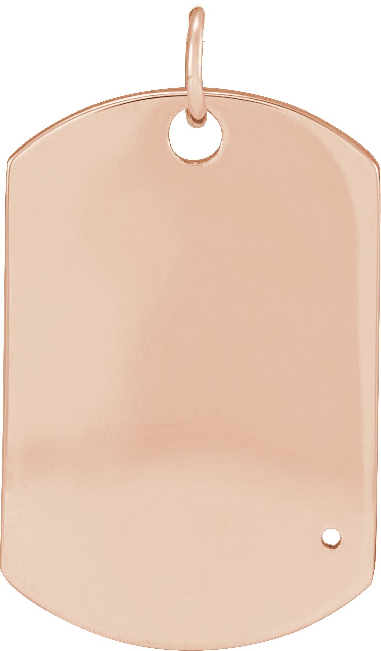 Family Engravable Dog Tag Necklace or Pendant