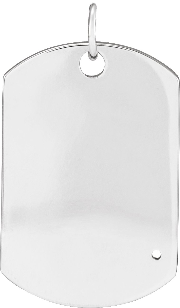 Family Engravable Dog Tag Necklace or Pendant