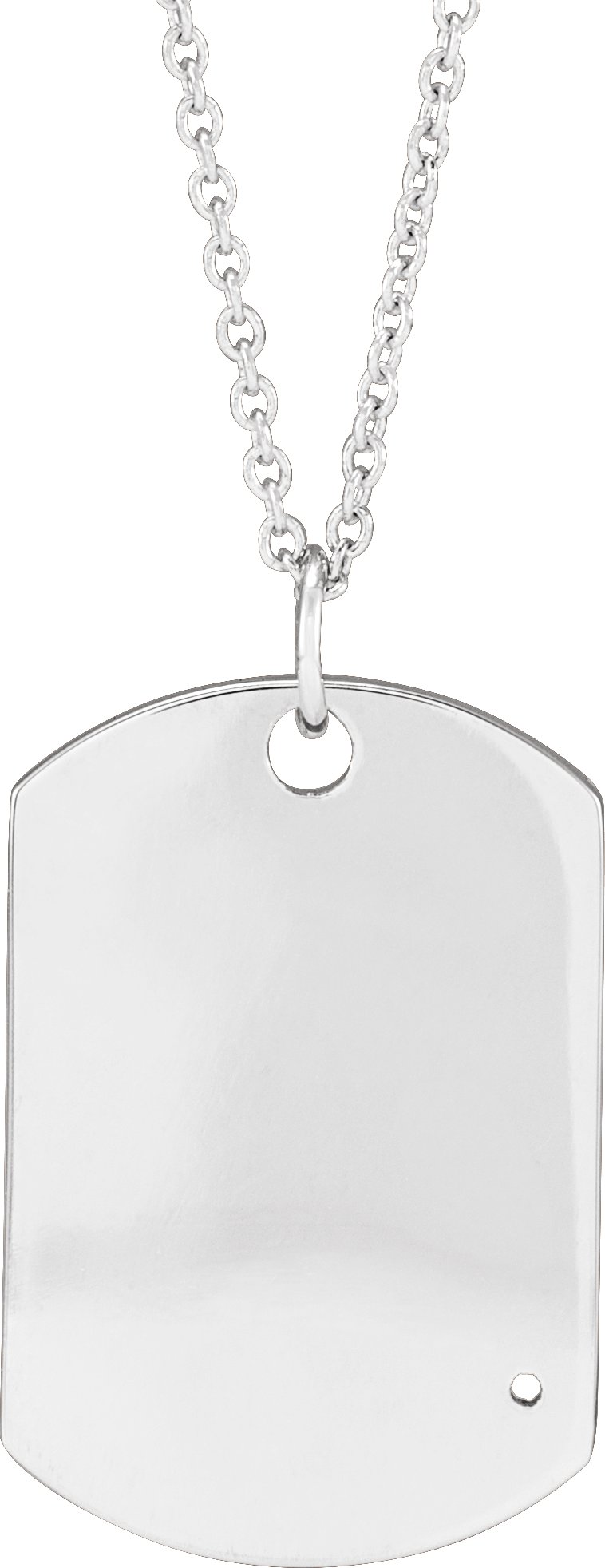 Family Engravable Dog Tag Necklace or Pendant