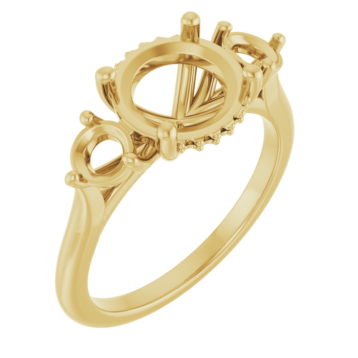 Three-Stone Engagement Ring