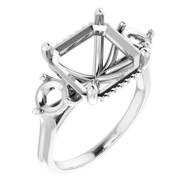 Three-Stone Engagement Ring