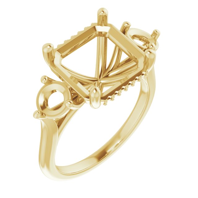 Three-Stone Engagement Ring