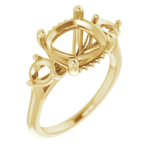 Three-Stone Engagement Ring
