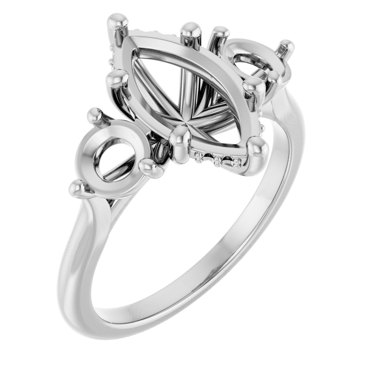 Three-Stone Engagement Ring