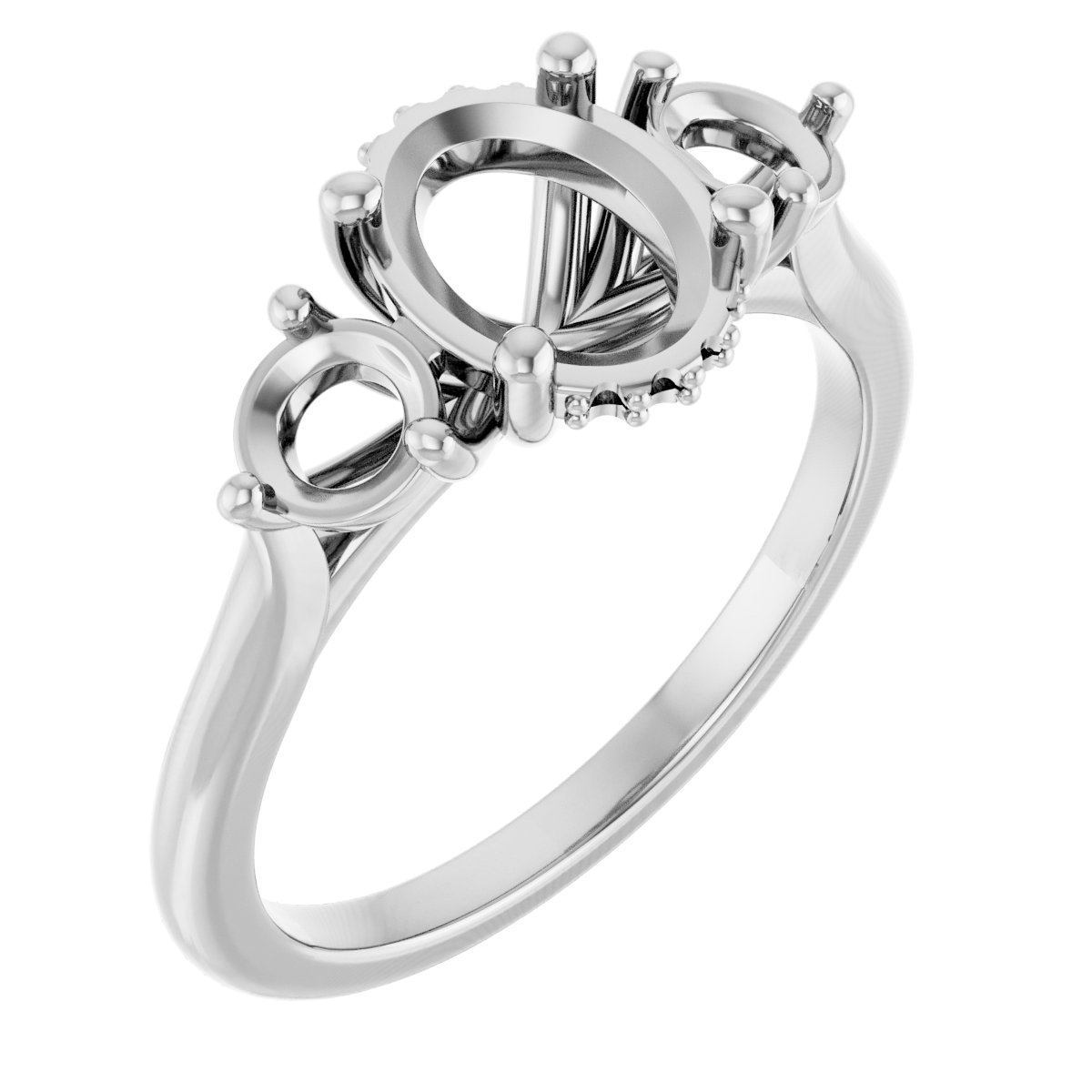 Three-Stone Engagement Ring