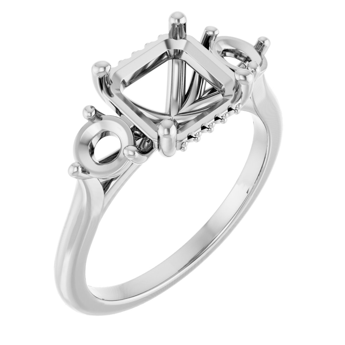 Three-Stone Engagement Ring