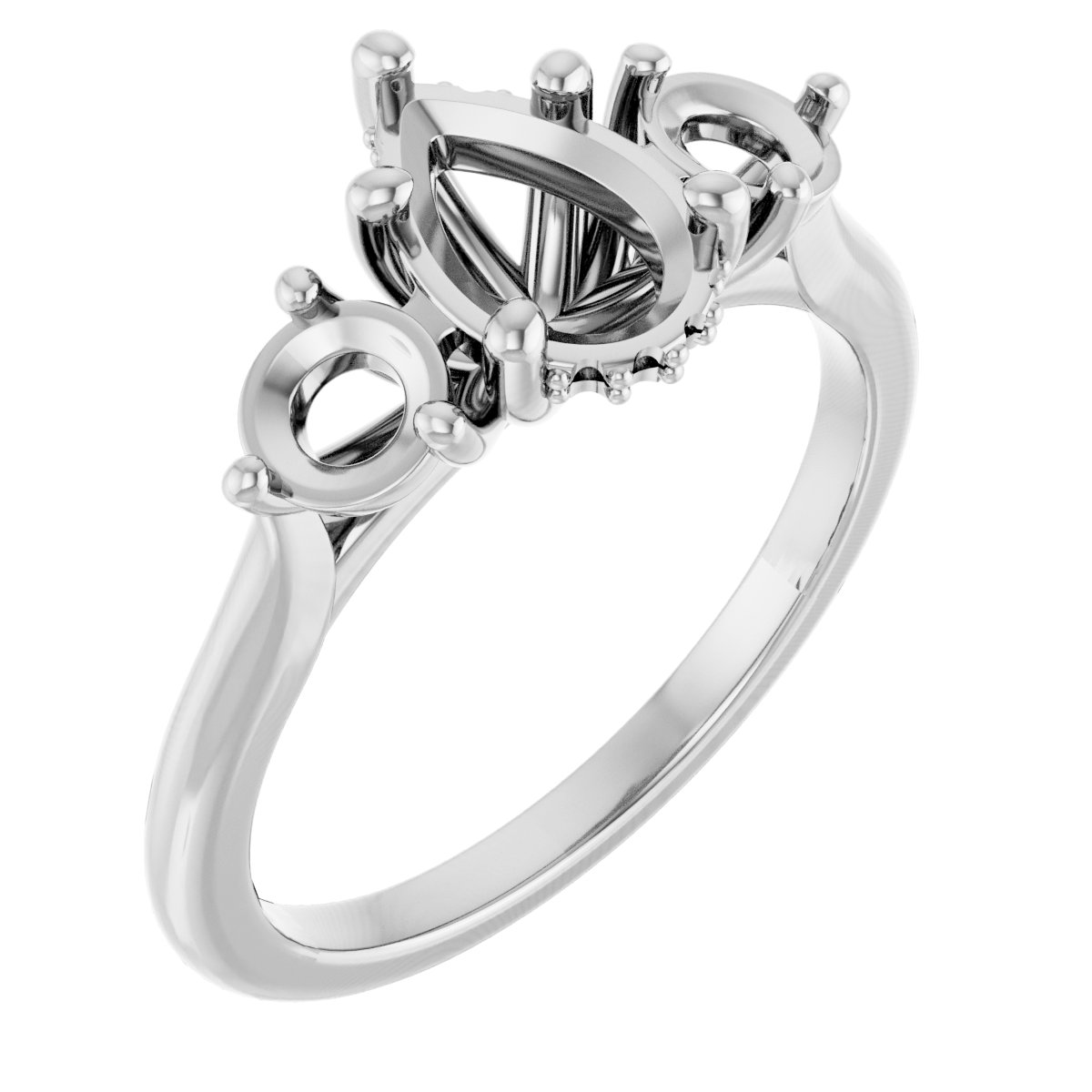 Three-Stone Engagement Ring
