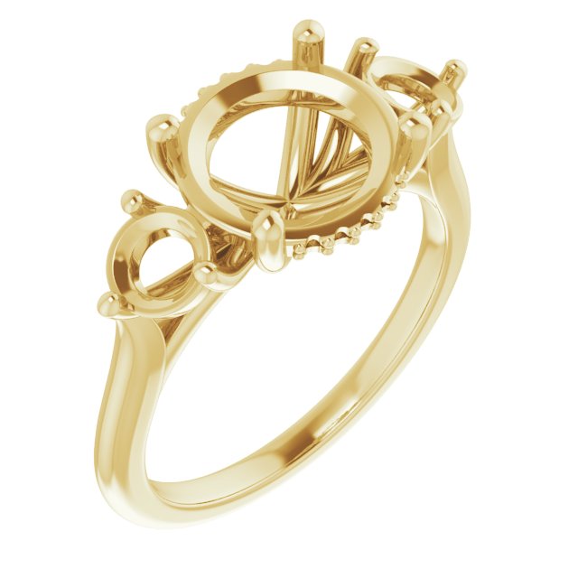 Three-Stone Engagement Ring