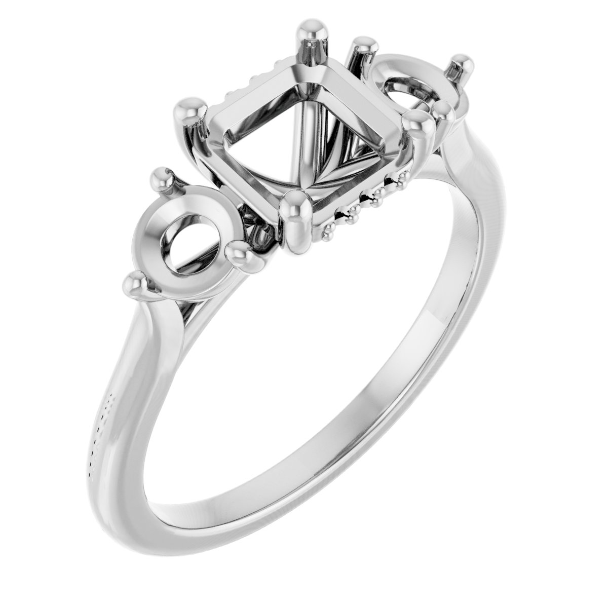 Three-Stone Engagement Ring