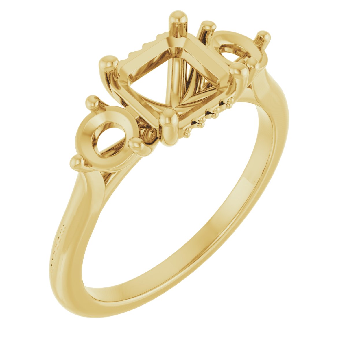 Three-Stone Engagement Ring