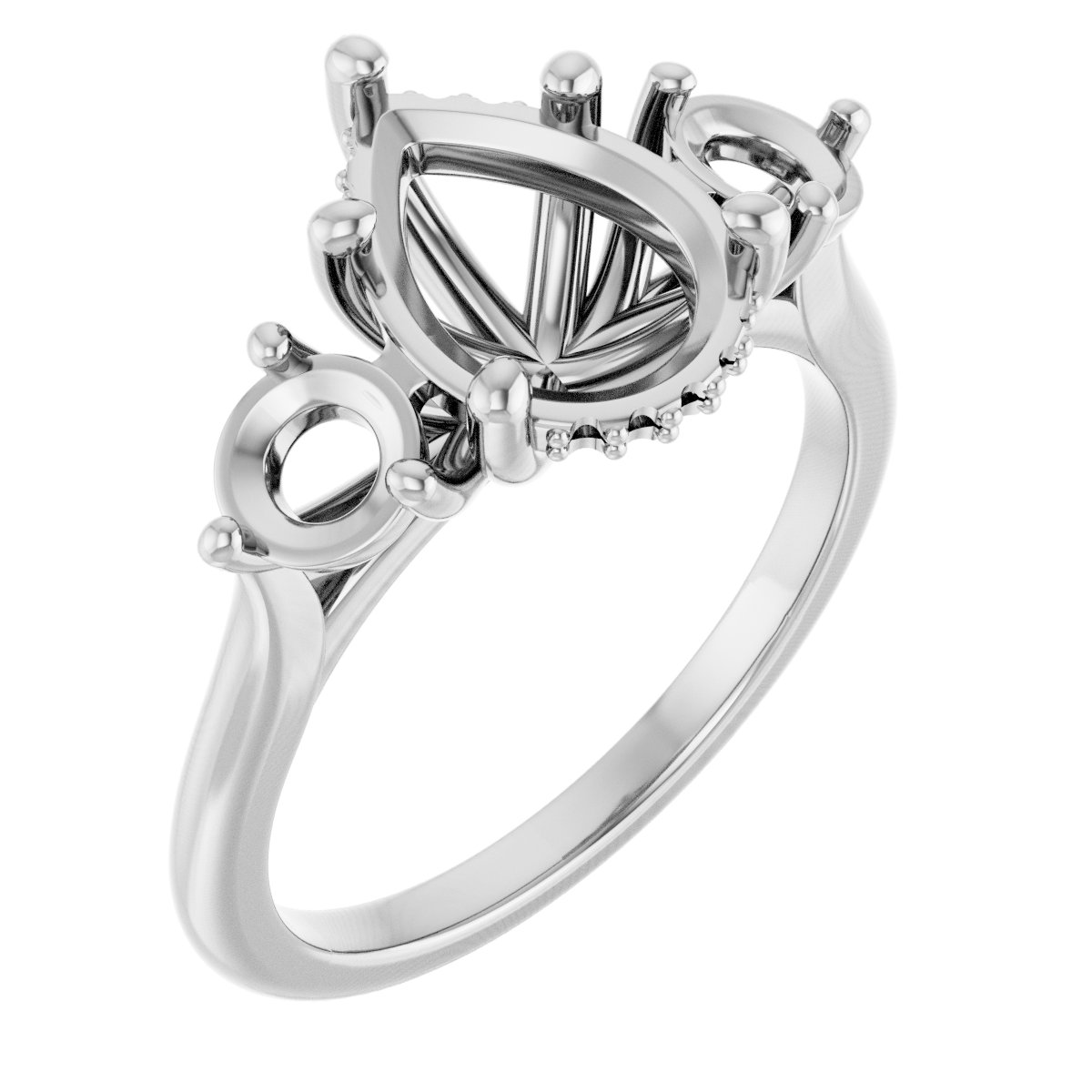 Three-Stone Engagement Ring