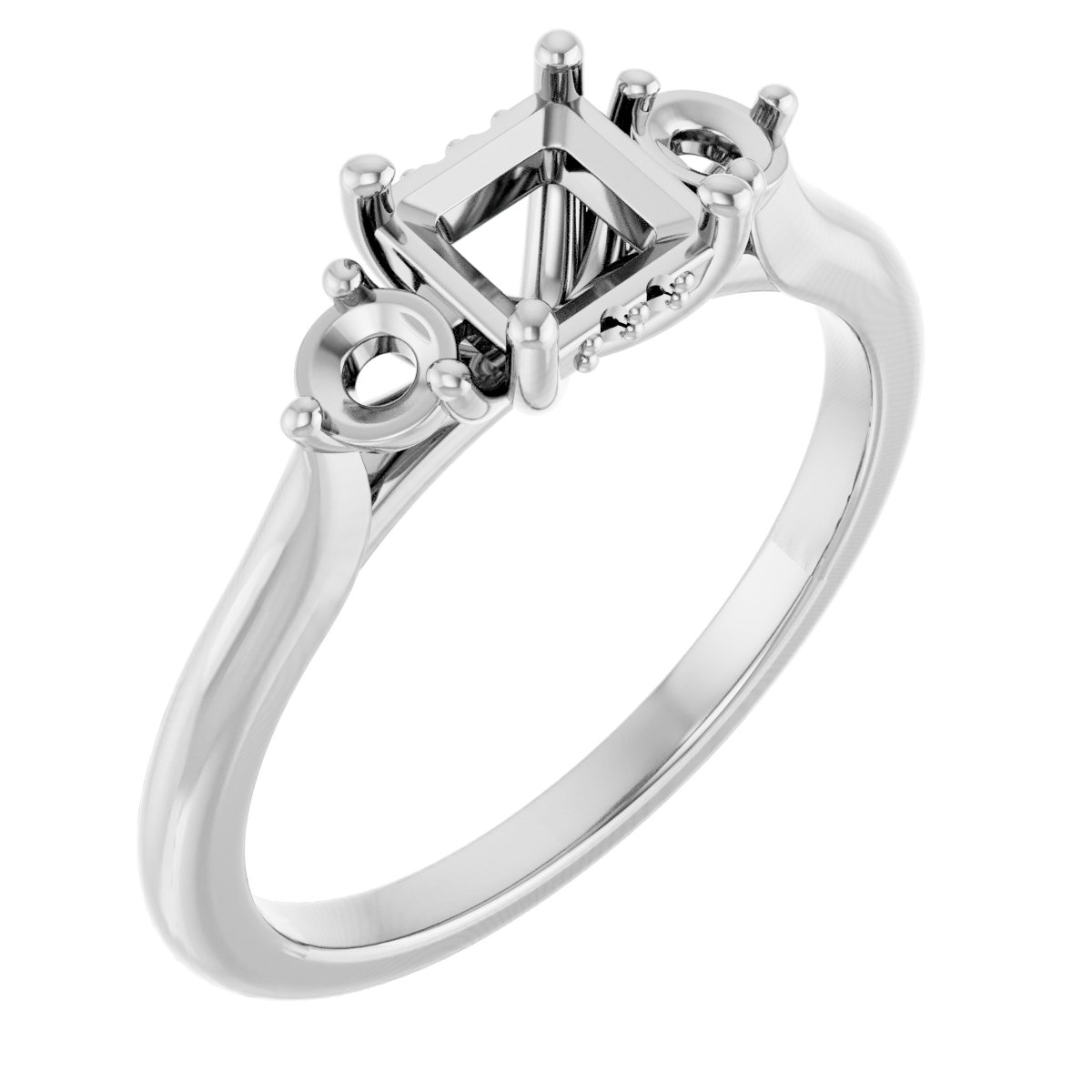 Three-Stone Engagement Ring