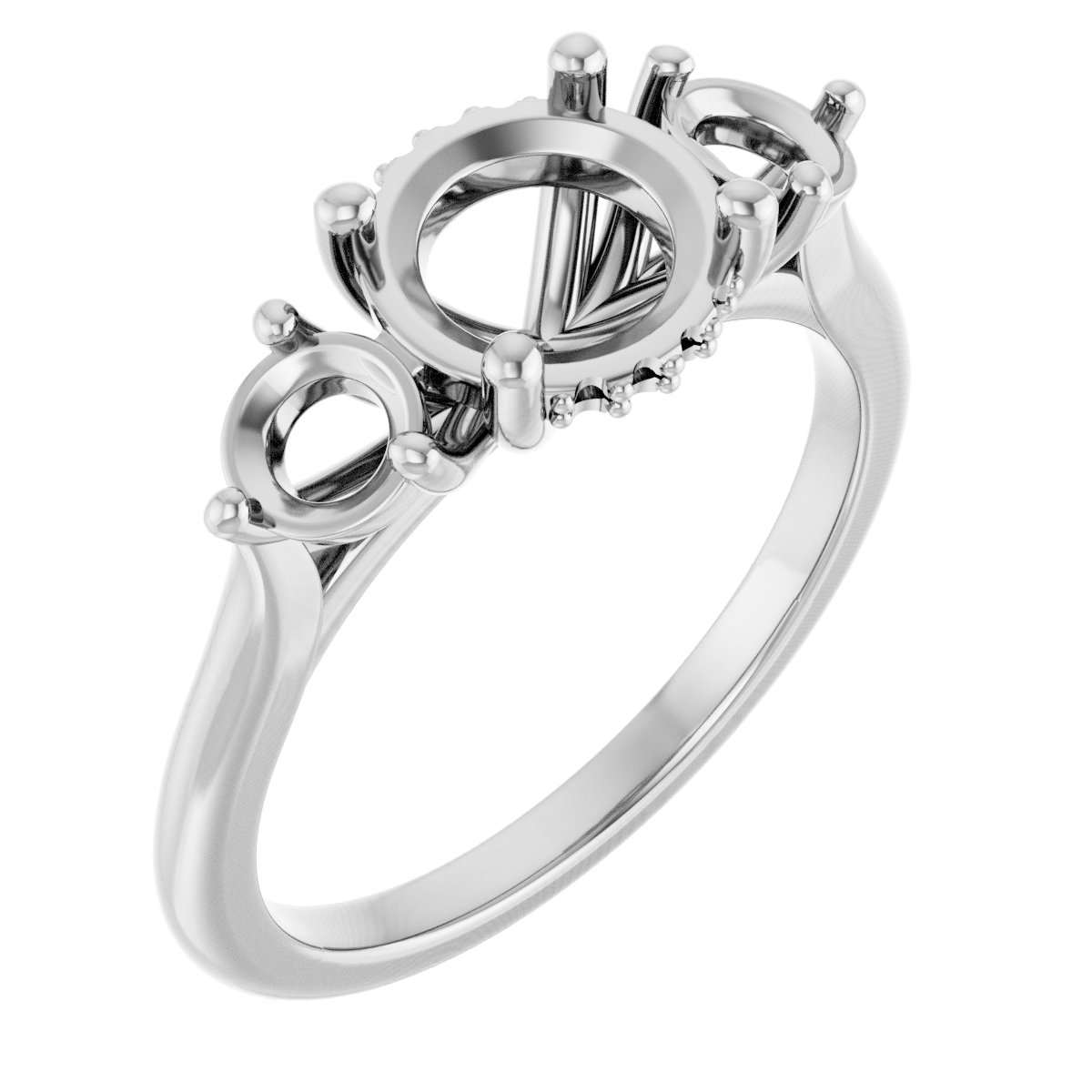 Three-Stone Engagement Ring
