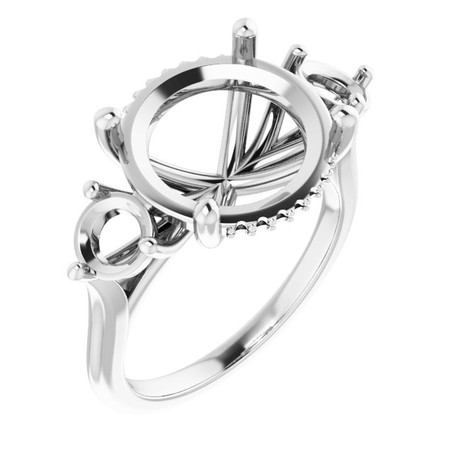 Three-Stone Engagement Ring
