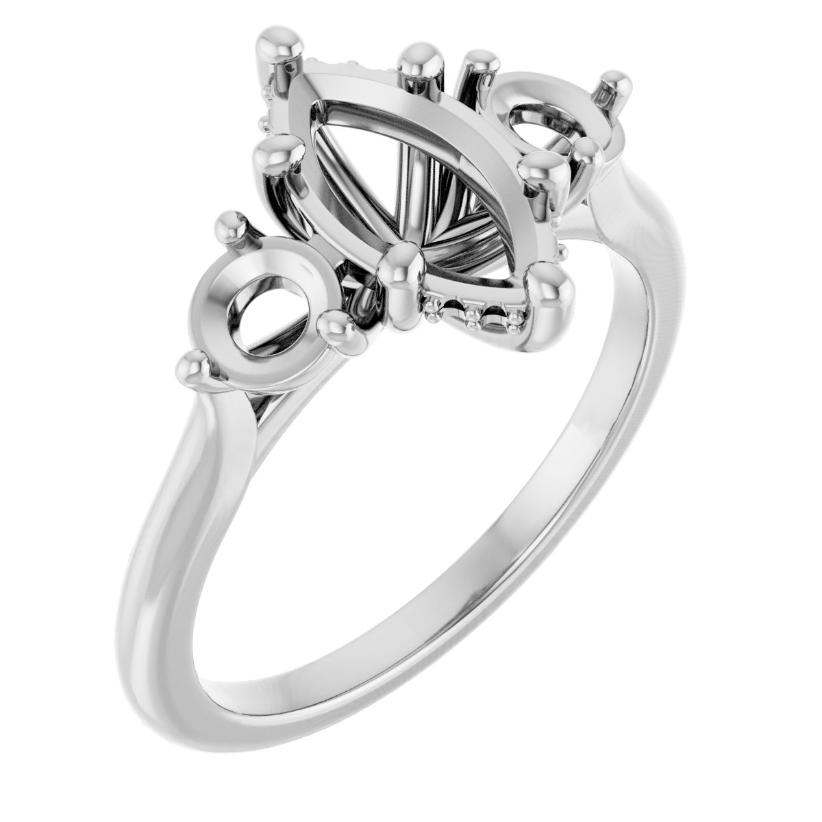 Three-Stone Engagement Ring