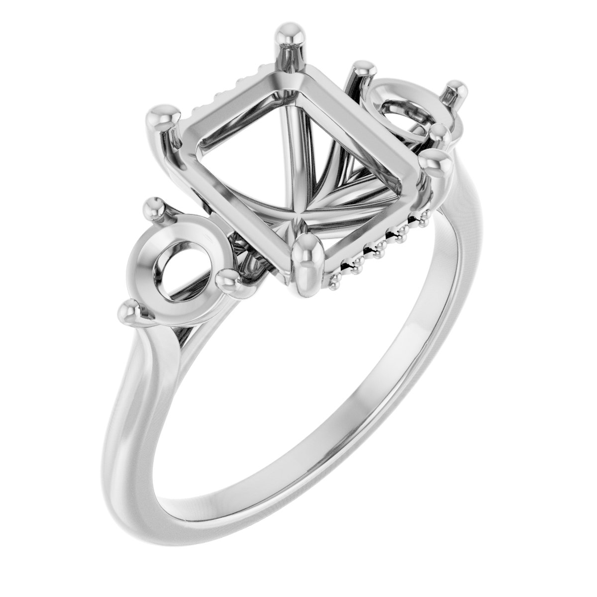Three-Stone Engagement Ring