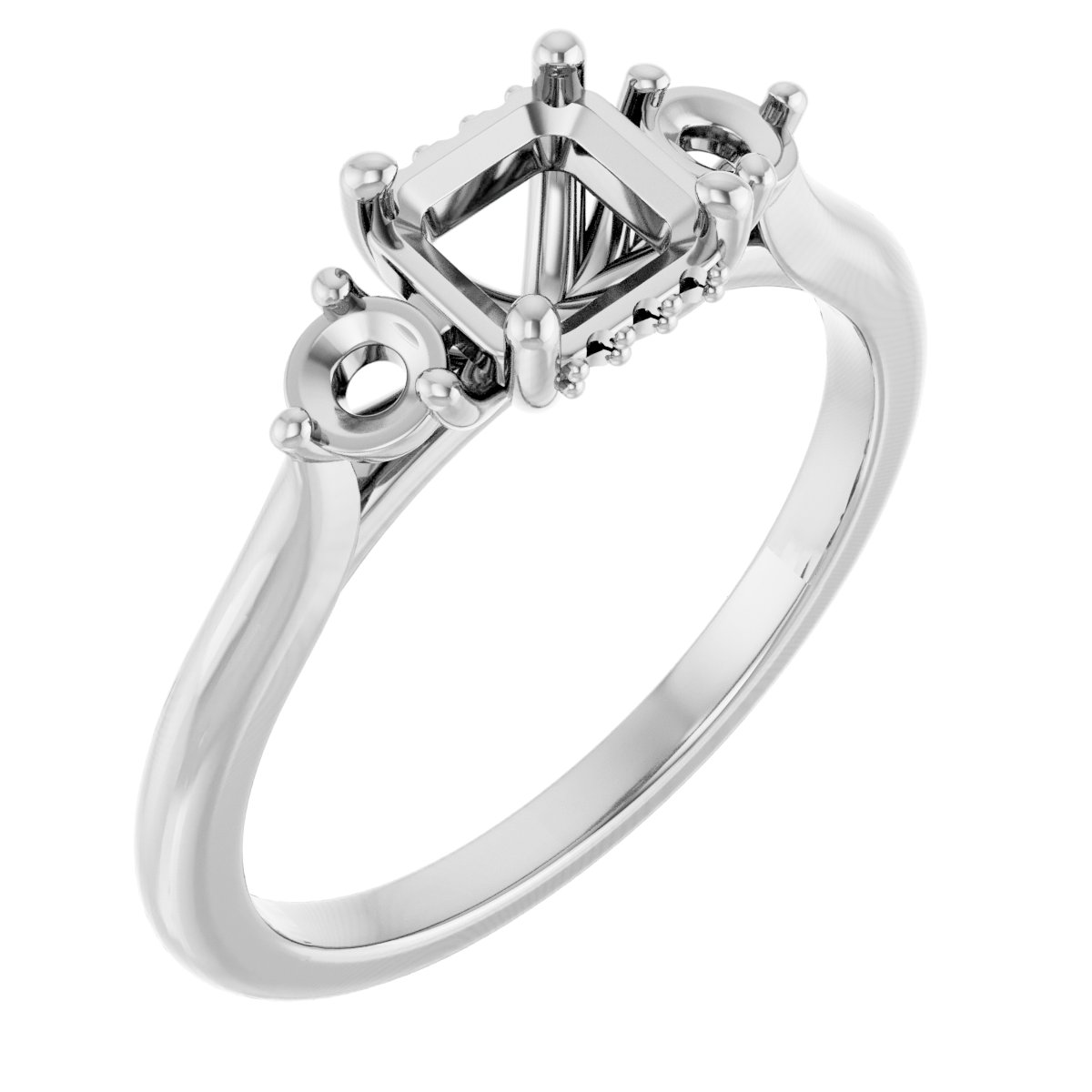 Three-Stone Engagement Ring