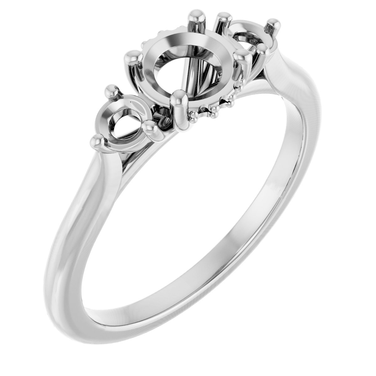 Three-Stone Engagement Ring