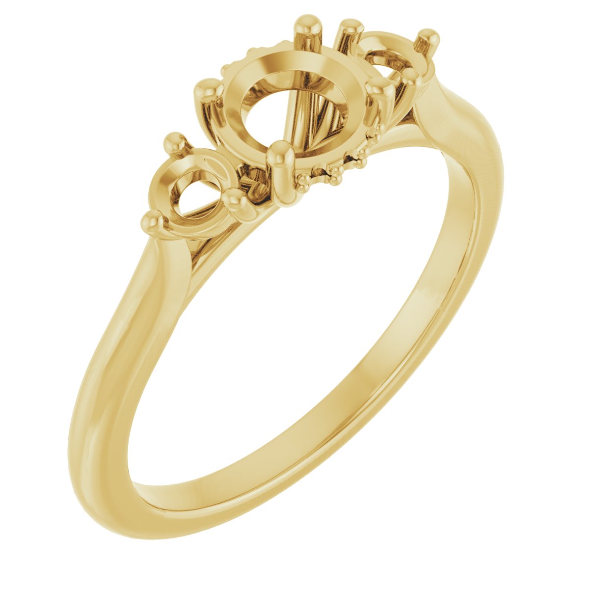 Three-Stone Engagement Ring
