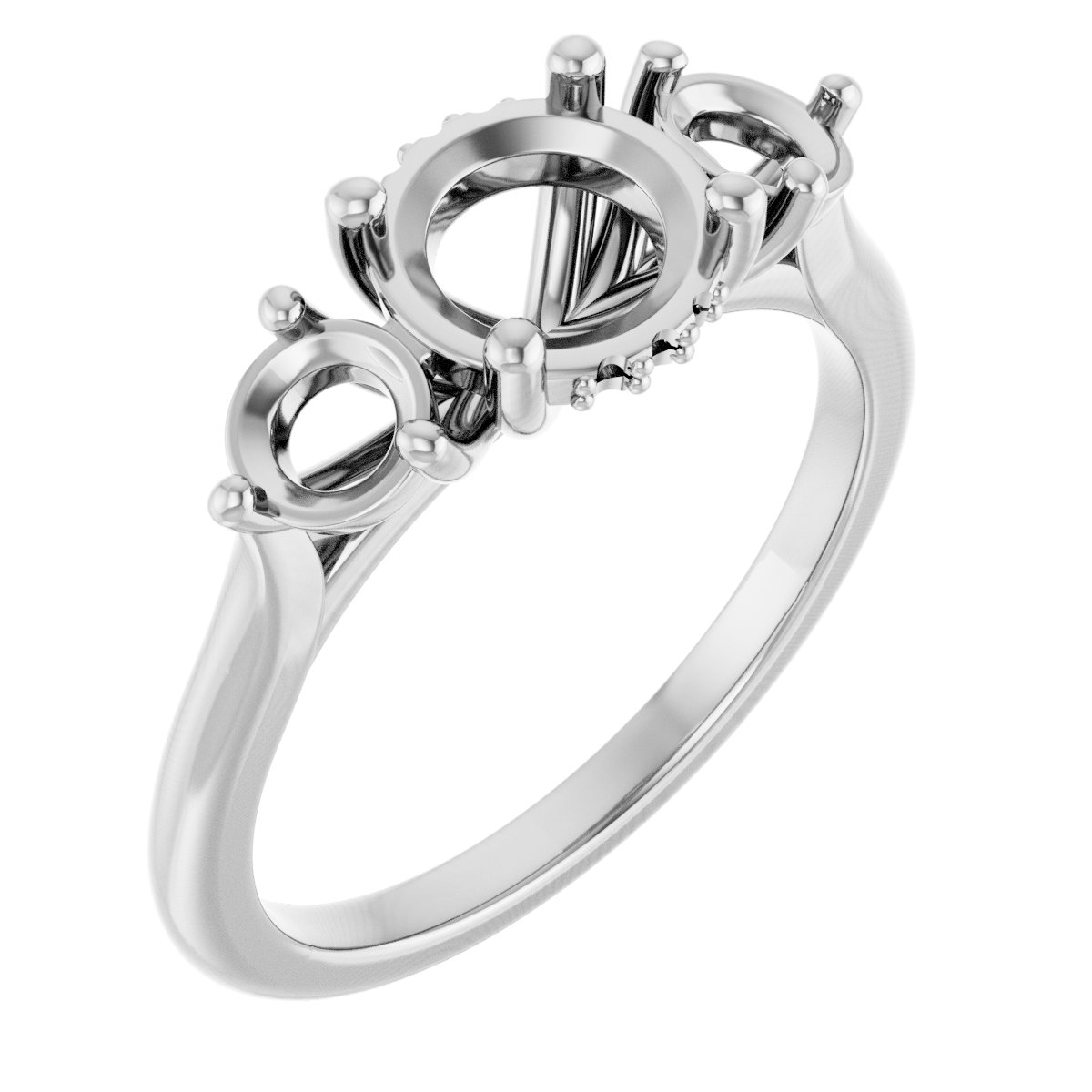 Three-Stone Engagement Ring