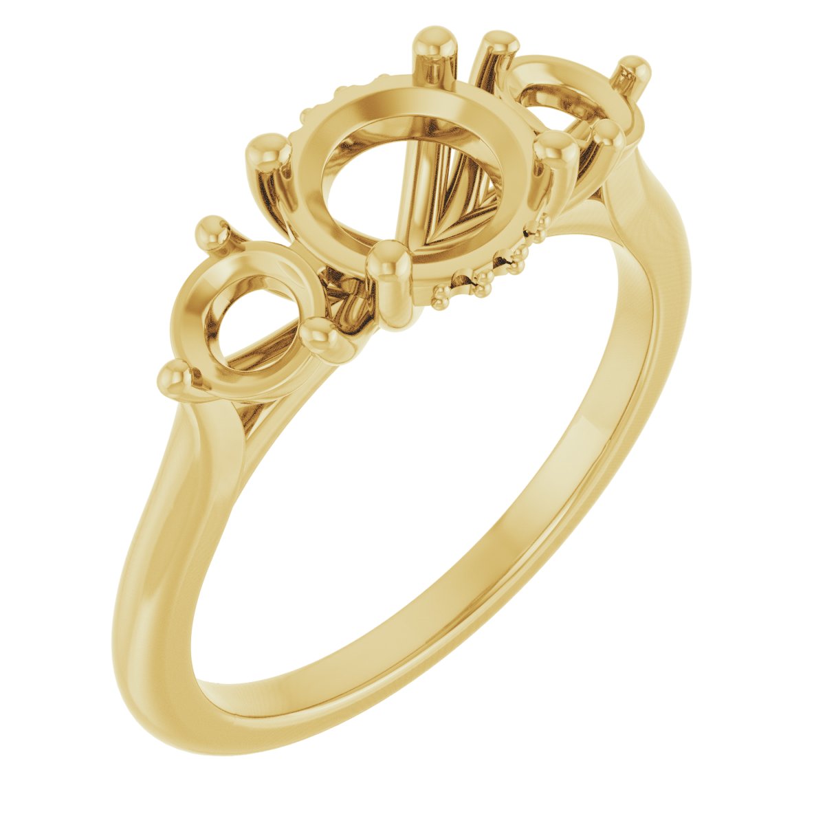 Three-Stone Engagement Ring