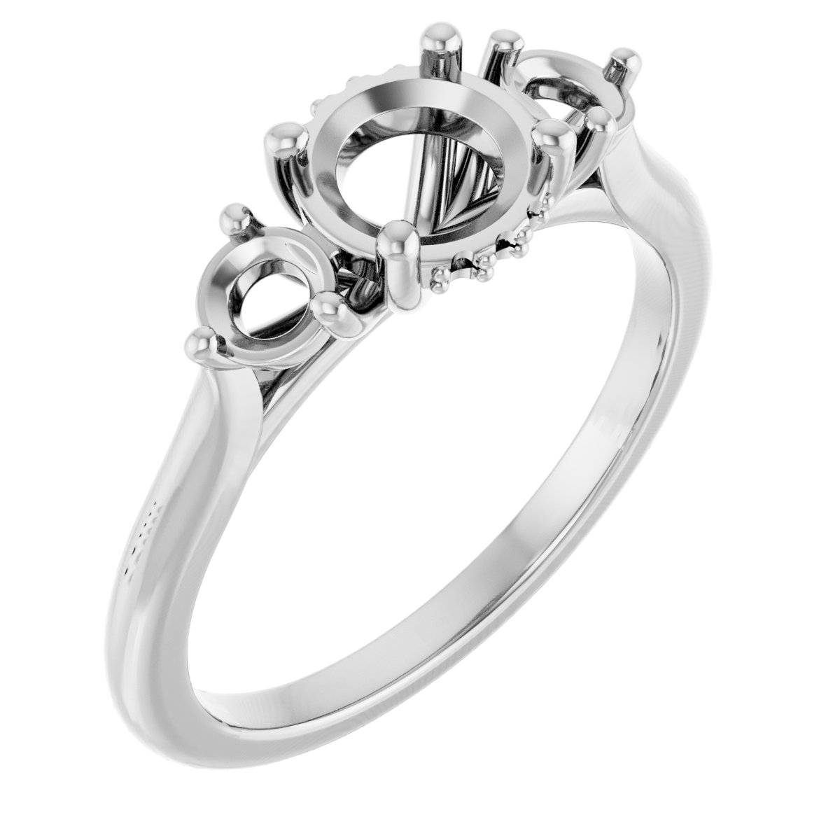 Three-Stone Engagement Ring