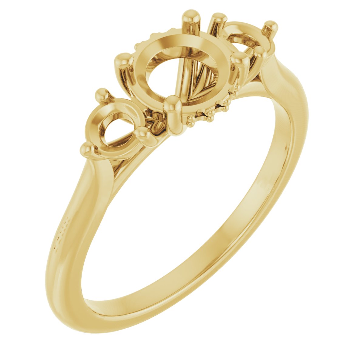 Three-Stone Engagement Ring