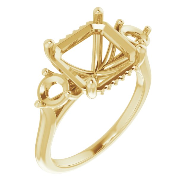 Three-Stone Engagement Ring
