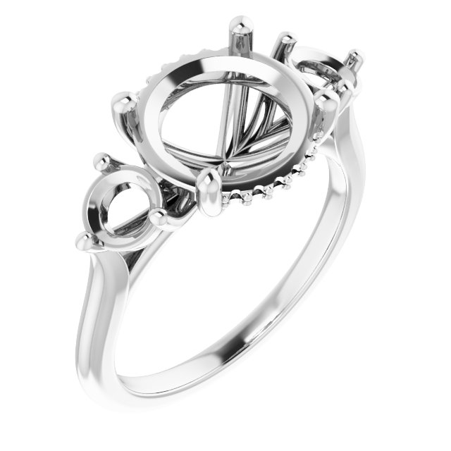Three-Stone Engagement Ring