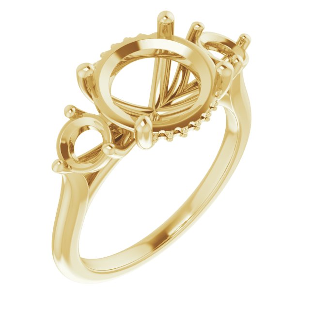Three-Stone Engagement Ring
