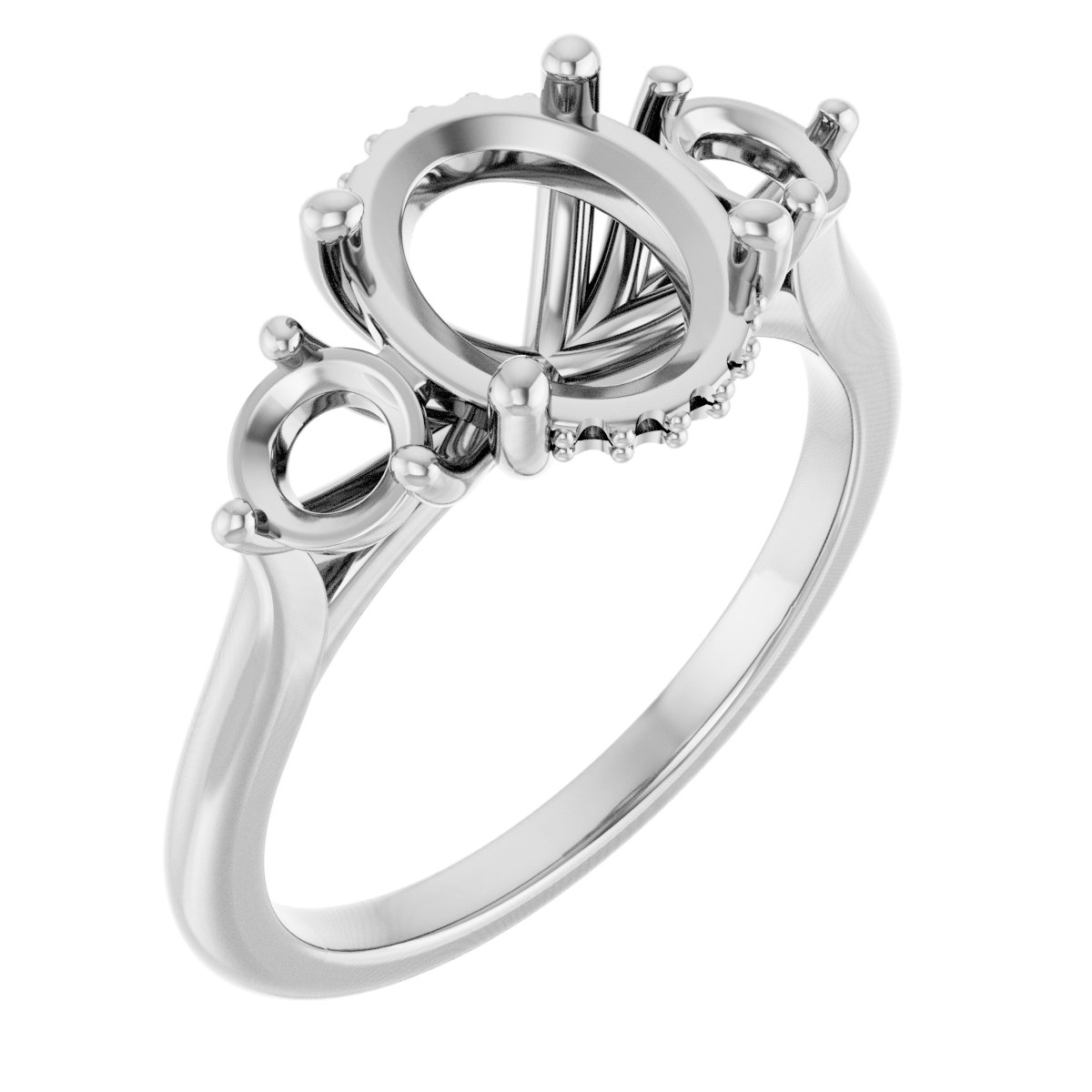 Three-Stone Engagement Ring