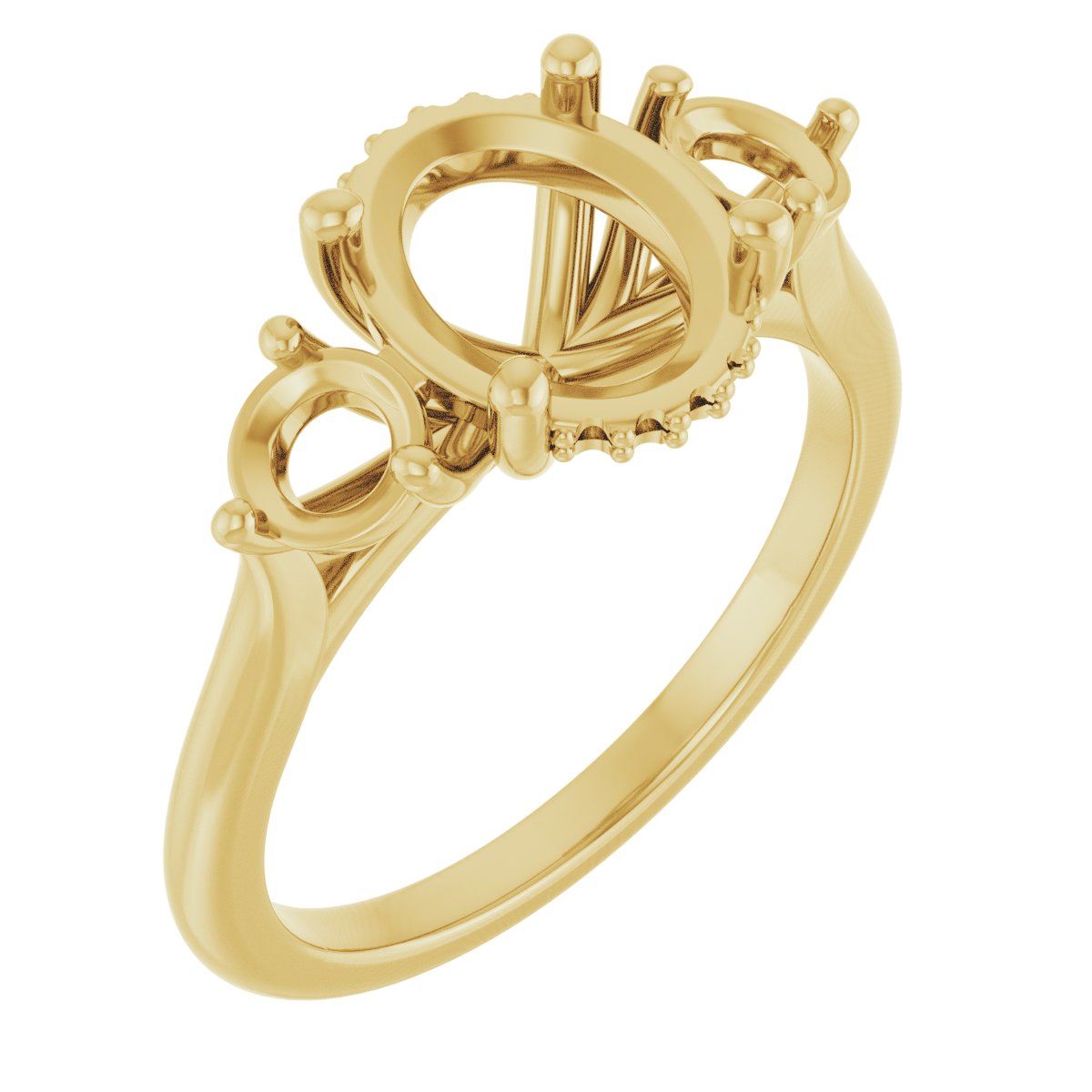 Three-Stone Engagement Ring