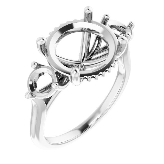 Three-Stone Engagement Ring
