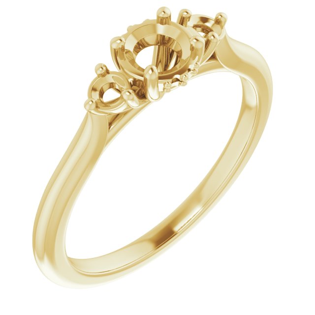 Three-Stone Engagement Ring