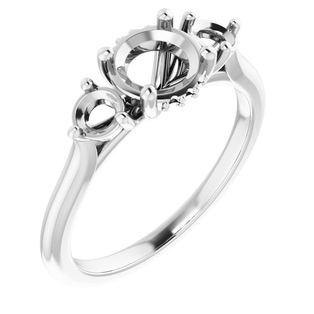 Three-Stone Engagement Ring