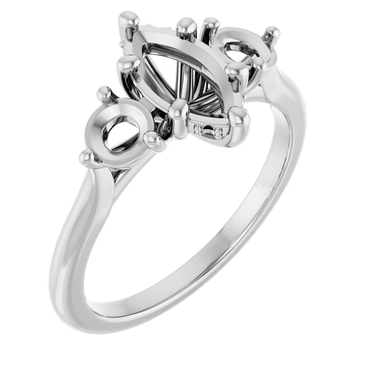 Three-Stone Engagement Ring