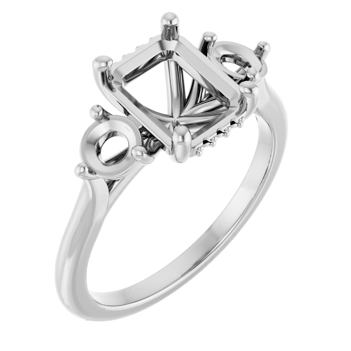 Three-Stone Engagement Ring