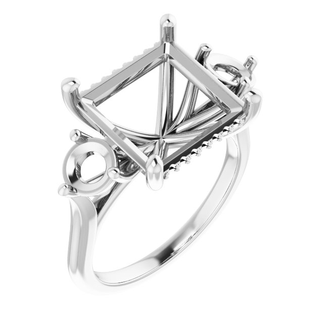 Three-Stone Engagement Ring