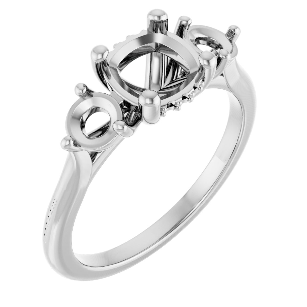 Three-Stone Engagement Ring