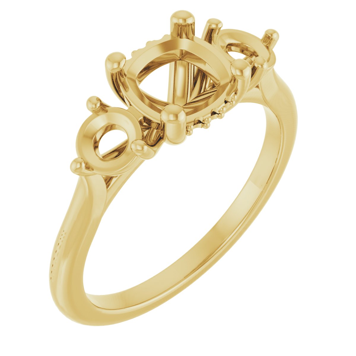 Three-Stone Engagement Ring