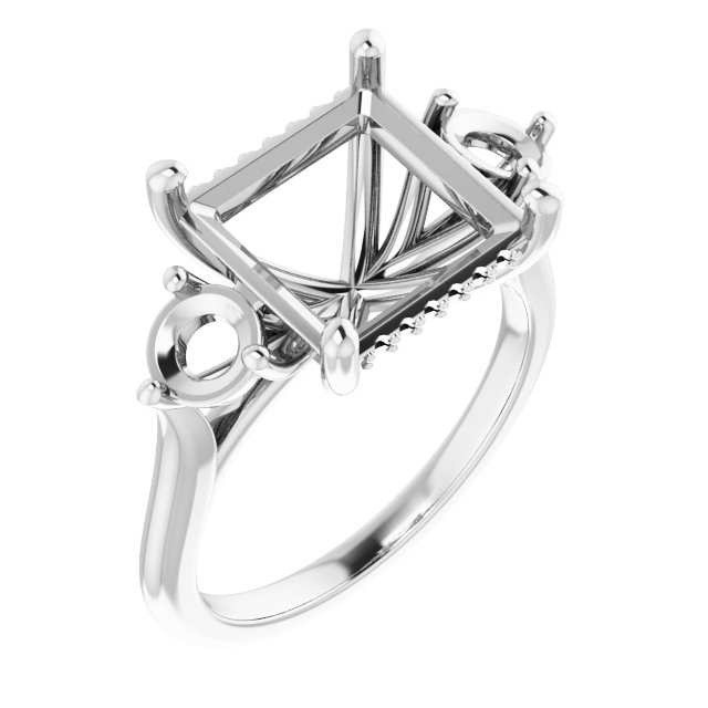 Three-Stone Engagement Ring