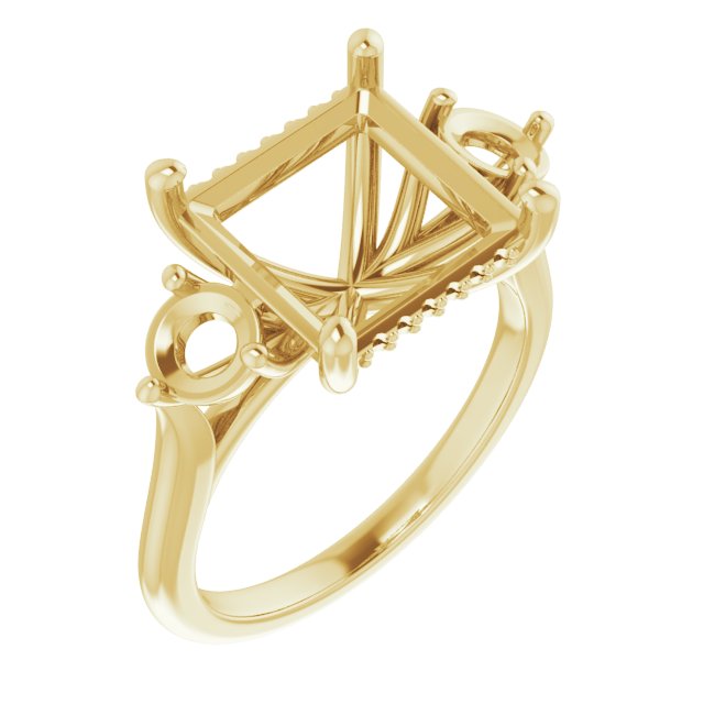 Three-Stone Engagement Ring