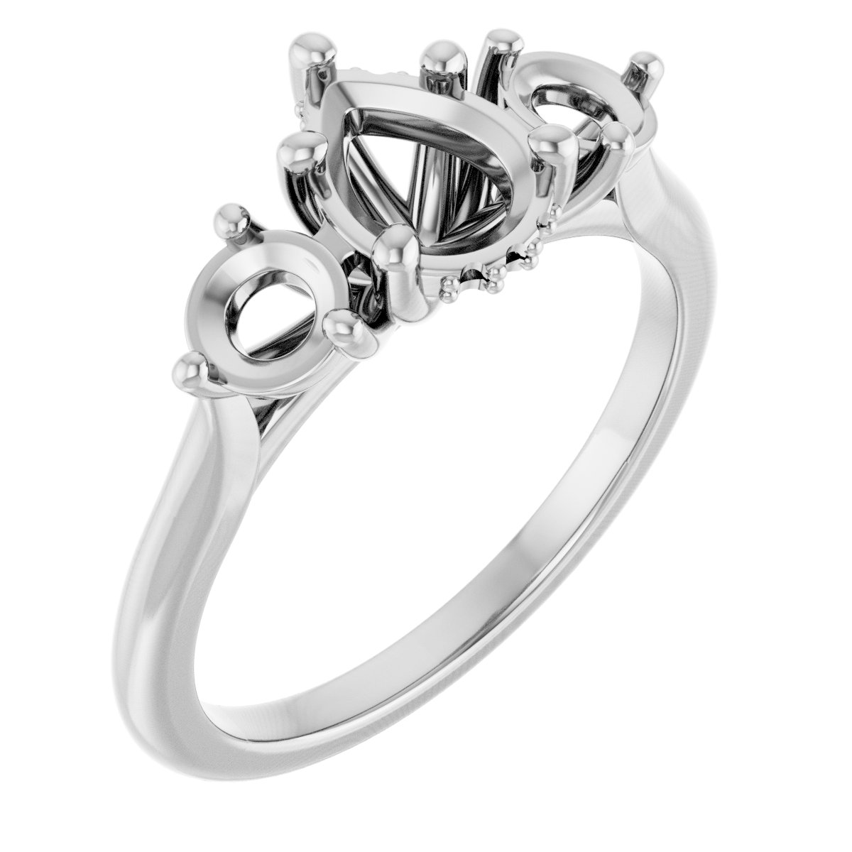 Three-Stone Engagement Ring