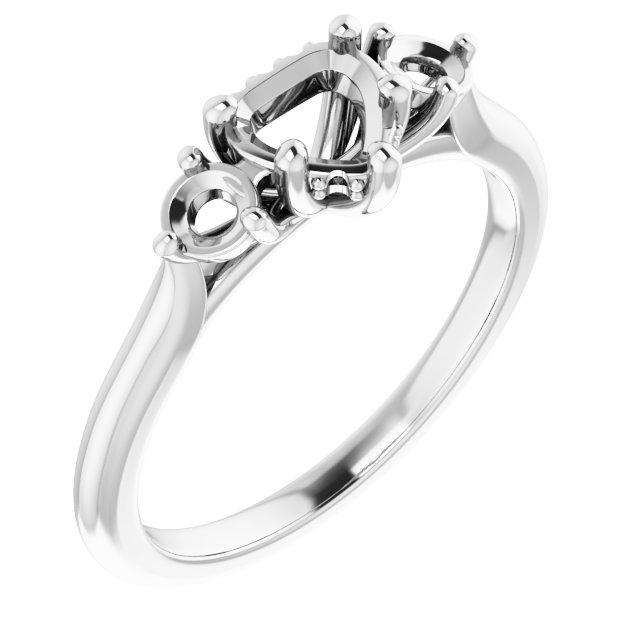 Three-Stone Engagement Ring
