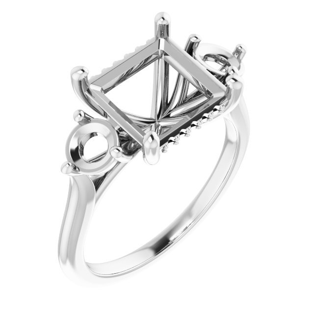 Three-Stone Engagement Ring