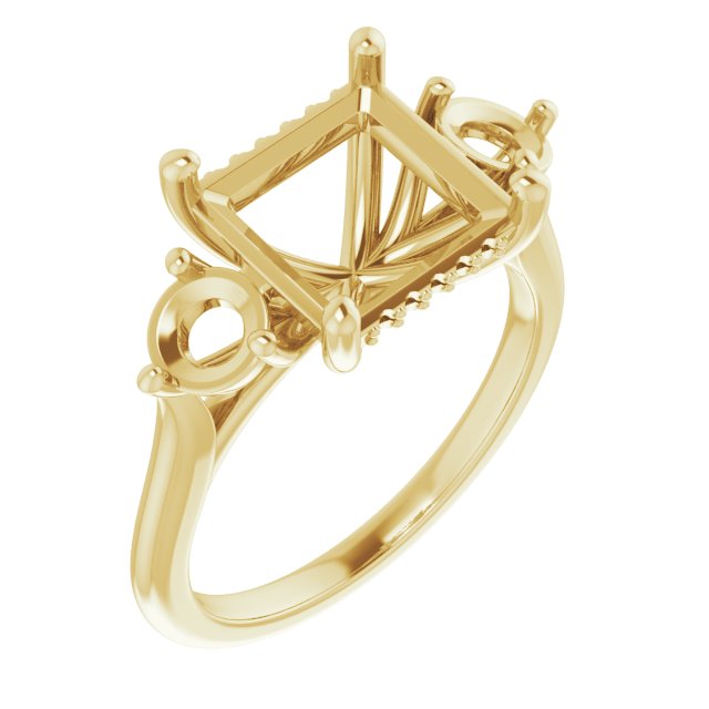 Three-Stone Engagement Ring