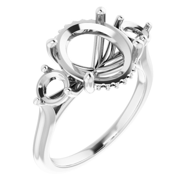 Three-Stone Engagement Ring