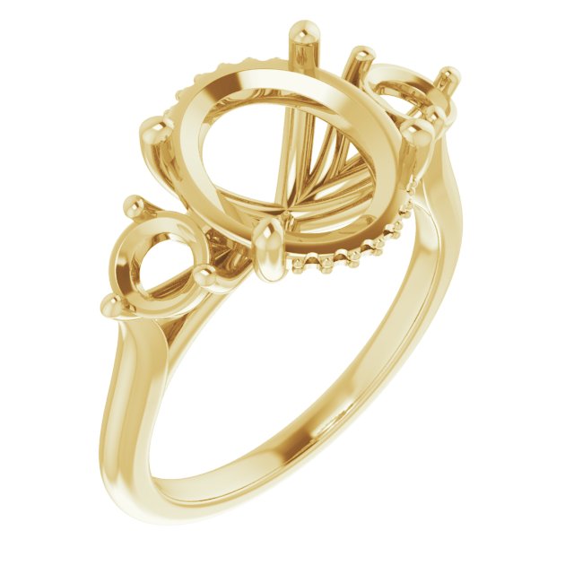 Three-Stone Engagement Ring