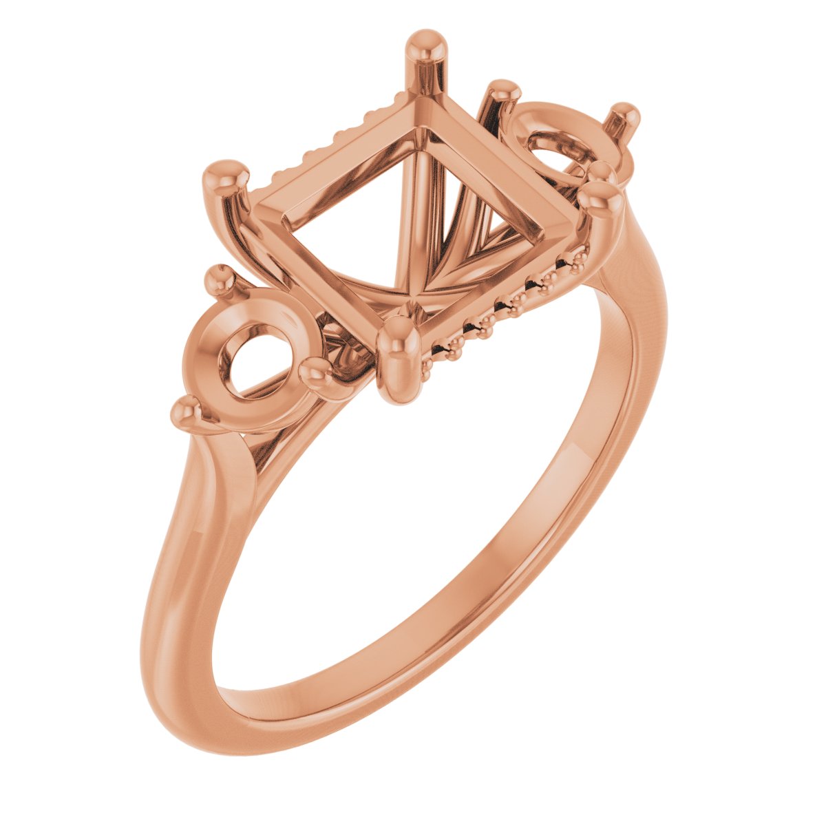 Three-Stone Engagement Ring