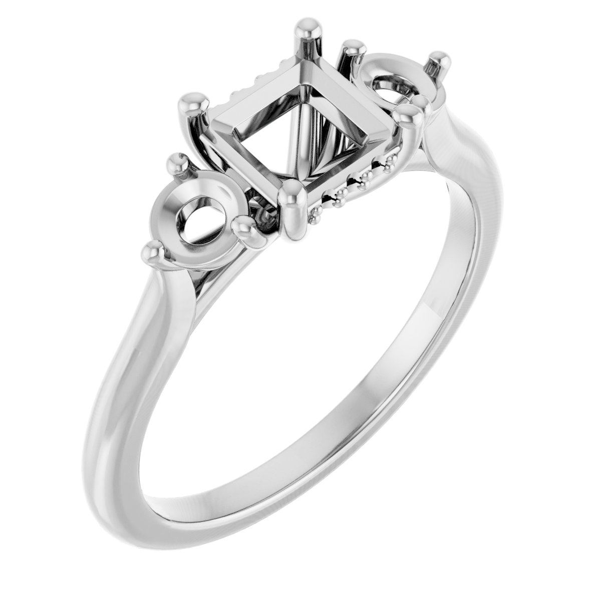 Three-Stone Engagement Ring